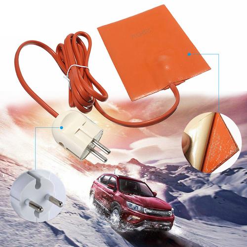 汽车水箱防冻加热解冻器油箱恒温加热器12v/24v恒温40